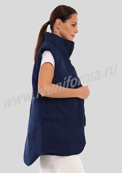 Жилет утепленный женский арт. Р-06-163-ГР